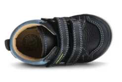 Botitas De Bebé Niño Pablosky Azules De Piel Con Cierre Adherente 035420 | Pablosky -Zapato Tienda de ventas 035420 2