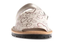 Menorquinas Niña Pablosky 128380 Color Oro | Pablosky -Zapato Tienda de ventas 128380 2