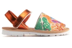 Menorquinas Niña Pablosky 128480 Color Naranja | Pablosky -Zapato Tienda de ventas 128480 1