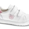 Deportivos De Niña Pablosky Blancos De Piel Con Cierre Adherente 200007 | Pablosky