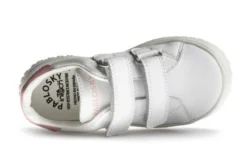 Deportivos De Niña Pablosky Blancos De Piel Con Cierre Adherente 200007 | Pablosky -Zapato Tienda de ventas 200007 2