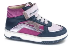 Deportivos De Niña Pablosky Rosas De Piel Con Cierre Adherente 200270 | Pablosky