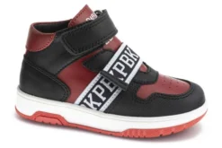 Deportivos De Niño Pablosky Negros De Piel Con Cierre Adherente 200316 | Pablosky