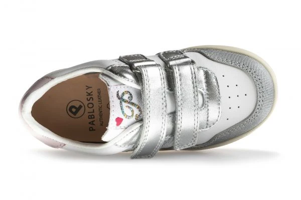 Deportivos De Niña Pablosky Blancos De Piel Con Cierre Adherente 200750 | Pablosky 6 Deportivos De Niña Pablosky Blancos De Piel Con Cierre Adherente 200750 | Pablosky - Imagen 6