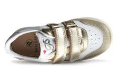 Deportivos De Niña Pablosky Blancos De Piel Con Cierre Adherente 200780 | Pablosky -Zapato Tienda de ventas 200780 2