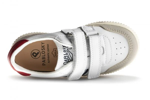 Deportivos Unisex Pablosky Blancos De Piel Con Cierre Adherente 200906 | Pablosky 6 Deportivos Unisex Pablosky Blancos De Piel Con Cierre Adherente 200906 | Pablosky - Imagen 6