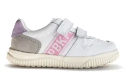 Deportivos De Niña Pablosky Blancos De Piel Con Cierre Adherente 200907 | Pablosky -Zapato Tienda de ventas 200907 1