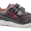 Deportivos Niña Gris Pablosky De Piel + Textil 288259 | Pablosky