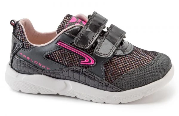 Deportivos Niña Gris Pablosky De Piel + Textil 288259 | Pablosky 1 Deportivos Niña Gris Pablosky De Piel + Textil 288259 | Pablosky