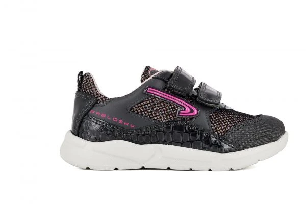 Deportivos Niña Gris Pablosky De Piel + Textil 288259 | Pablosky 3 Deportivos Niña Gris Pablosky De Piel + Textil 288259 | Pablosky - Imagen 3