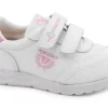 Zapatillas Deportivas De Niña Pablosky 296907 De Piel Color Blanco | Pablosky