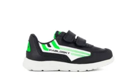 Zapatillas Deportivas De Niño Pablosky 297110 De Piel Color Negro | Pablosky -Zapato Tienda de ventas 297110 hd 0000