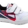 Zapatillas Deportivas De Niño Pablosky 297206 De Piel Color Blanco | Pablosky