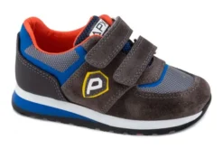 Zapatillas Deportivas De Niño Pablosky 297736 De Piel Color Gris | Pablosky