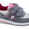Zapatillas Deportivas De Niña Pablosky 297756 De Piel Color Gris | Pablosky