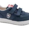 Zapatillas Deportivas De Niña Pablosky 298127 De Piel Color Azul Marino | Pablosky