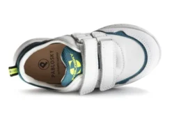 Deportivos De Niño Pablosky Blancos De Piel Y Textil Técnico Con Cierre Adherente 299200 | Pablosky -Zapato Tienda de ventas 299200 2