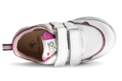 Deportivos De Niña Pablosky Blancos De Piel Y Textil Técnico Con Cierre Adherente 299300 | Pablosky -Zapato Tienda de ventas 299300 2