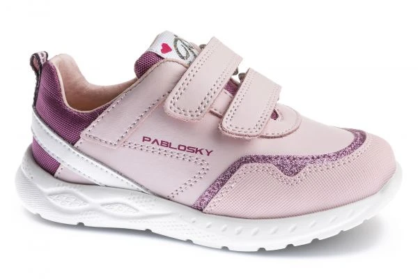 Deportivos De Niña Pablosky Rosas De Piel Y Textil Técnico Con Cierre Adherente 299370 | Pablosky 1 Deportivos De Niña Pablosky Rosas De Piel Y Textil Técnico Con Cierre Adherente 299370 | Pablosky