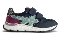 Deportivos De Niña Pablosky Azules De Piel Y Textil Técnico Con Cierre Adherente 299520 | Pablosky -Zapato Tienda de ventas 299520 1