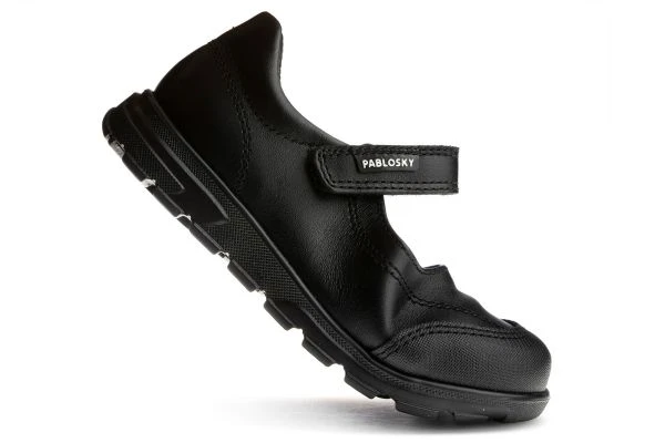 Colegiales De Niña Negros Pablosky De Piel 334410 | Pablosky 3 Colegiales De Niña Negros Pablosky De Piel 334410 | Pablosky - Imagen 3