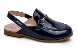 Zuecos De Niña Pablosky Azules De Piel 346789 | Pablosky