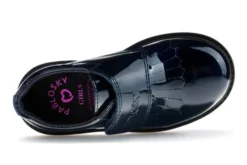 Mocasines De Niña Pablosky 347729 De Piel Color Azul Marino | Pablosky -Zapato Tienda de ventas 347729 2