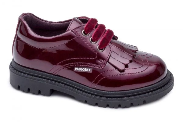 Mocasines De Niña Pablosky 347869 De Piel Color Rojo | Pablosky 1 Mocasines De Niña Pablosky 347869 De Piel Color Rojo | Pablosky