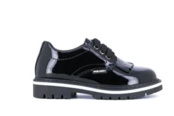 Mocasines De Niña Pablosky 348119 De Piel Color Negro | Pablosky -Zapato Tienda de ventas 348119 hd 0000