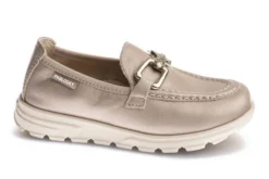 Zapatos Casual De Niña Pablosky Beige De Piel Con Elástico 351632 | Pablosky