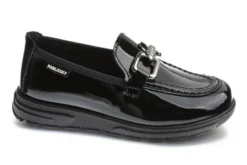 Zapatos Casual De Niña Pablosky Negros De Piel Con Elástico 351719 | Pablosky