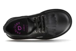 Zapatos Casual De Niña Pablosky Negros De Piel Con Cordones 351912 | Pablosky -Zapato Tienda de ventas 351912 2