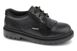 Zapatos Casual De Niña Pablosky Negros De Piel Con Cordones 351912 | Pablosky