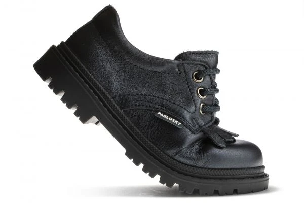 Zapatos Casual De Niña Pablosky Azules De Piel Con Cordones 351922 | Pablosky 2 Zapatos Casual De Niña Pablosky Azules De Piel Con Cordones 351922 | Pablosky - Imagen 2