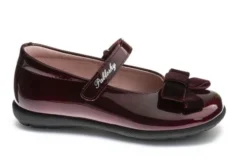 Merceditas De Niña Pablosky Rojas De Piel Con Cierre Adherente 353269 | Pablosky