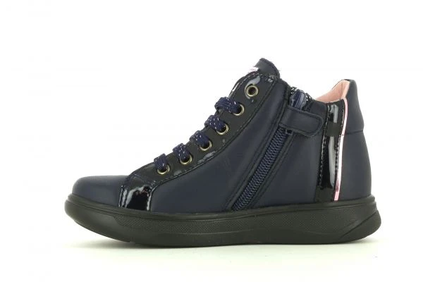 Botas De Bebé Niña Pablosky 402723 De Piel Color Azul Marino | Pablosky 5 Botas De Bebé Niña Pablosky 402723 De Piel Color Azul Marino | Pablosky - Imagen 5