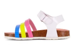 Sandalias De Niña Pablosky Blancas Con Cierre Adherente 405609 | Pablosky -Zapato Tienda de ventas 405609 hd 0002