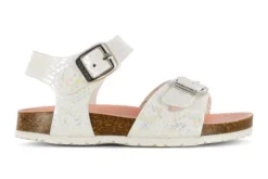 Sandalias De Niña Pablosky Blancas Con Hebilla 406100 | Pablosky -Zapato Tienda de ventas 406100 hd 0000