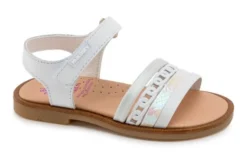 Sandalias De Niña Pablosky Blancas De Piel 409700 | Pablosky
