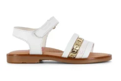 Sandalias De Niña Pablosky Blancas De Piel 409708 | Pablosky -Zapato Tienda de ventas 409708 hd 0000