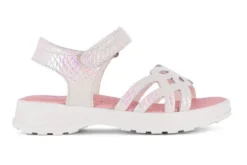 Sandalias De Niña Pablosky Blancas De Piel 411004 | Pablosky -Zapato Tienda de ventas 411004 hd 0000
