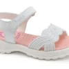Sandalias De Niña Pablosky Blancas De Piel 411100 | Pablosky