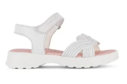 Sandalias De Niña Pablosky Blancas De Piel 411100 | Pablosky -Zapato Tienda de ventas 411100 hd 0000