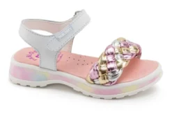 Sandalias De Niña Pablosky Blancas De Piel 411700 | Pablosky