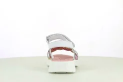 Sandalias De Niña Pablosky Blancas De Piel 411701 | Pablosky -Zapato Tienda de ventas 411701 hd 0001