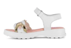 Sandalias De Niña Pablosky Blancas De Piel 411800 | Pablosky -Zapato Tienda de ventas 411800 hd 0002