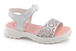 Sandalias De Niña Pablosky Blancas De Piel 412000 | Pablosky