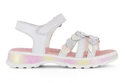 Sandalias De Niña Pablosky Blancas De Piel 412300 | Pablosky -Zapato Tienda de ventas 412300 hd 0000