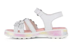 Sandalias De Niña Pablosky Blancas De Piel 412300 | Pablosky -Zapato Tienda de ventas 412300 hd 0002