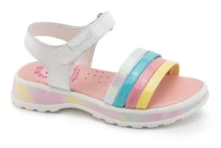 Sandalias De Niña Pablosky Blancas De Piel 412509 | Pablosky